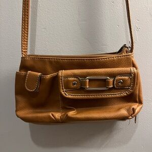 Small Tan Leather Shoulder Bag